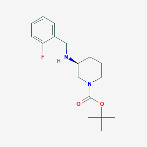 (S)-tert-Butyl 3-(2-fluorobenzylamino)piperidine-1-carboxylate