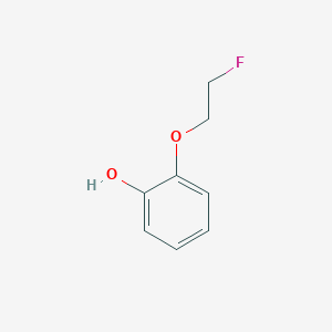 molecular formula C8H9FO2 B2669735 2-(2-氟乙氧基)苯酚 CAS No. 1055204-43-7
