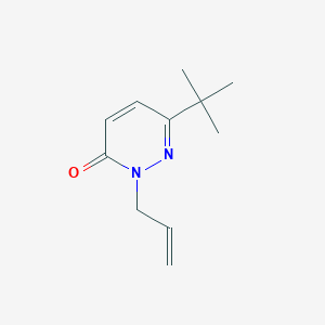 molecular formula C11H16N2O B2669741 6-Tert-butyl-2-(prop-2-en-1-yl)-2,3-dihydropyridazin-3-one CAS No. 2097937-11-4