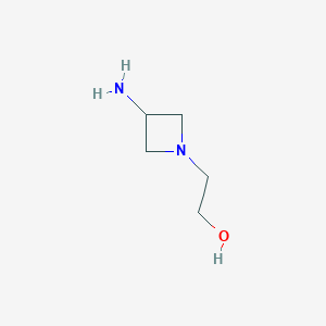 2-(3-Aminoazetidin-1-yl)ethan-1-ol