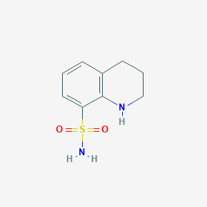 molecular formula C9H12N2O2S B2669792 1,2,3,4-Tetrahydroquinoline-8-sulfonamide CAS No. 142598-01-4