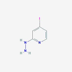 molecular formula C5H6IN3 B2669855 2-Hydrazinyl-4-iodopyridine CAS No. 1057393-44-8