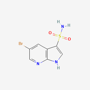 5-bromo-1H-pyrrolo[2,3-b]pyridine-3-sulfonamide