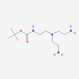 molecular formula C11H26N4O2 B2670032 Bis(2-aminoethyl) 2-(tert-butoxycarbonylamino)ethyl amine CAS No. 179167-09-0
