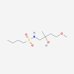 N-(2-hydroxy-4-methoxy-2-methylbutyl)butane-1-sulfonamide