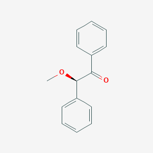 Ethanone, 2-methoxy-1,2-diphenyl-, (2R)-
