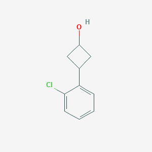 molecular formula C10H11ClO B2670110 3-(2-Chlorophenyl)cyclobutanol CAS No. 1909288-41-0