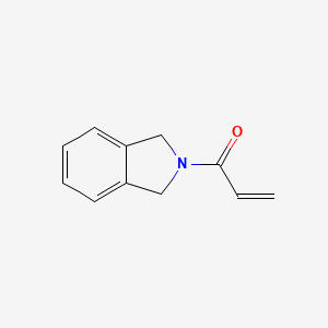 molecular formula C11H11NO B2670157 1-(1,3-Dihydroisoindol-2-yl)prop-2-en-1-one CAS No. 1251261-46-7