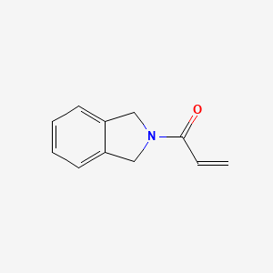 molecular formula C11H11NO B2670157 1-(1,3-二氢异喹啉-2-基)丙-2-烯-1-酮 CAS No. 1251261-46-7