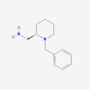 [(2S)-1-benzylpiperidin-2-yl]methanamine