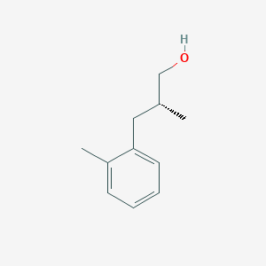 molecular formula C11H16O B2670185 (2R)-2-Methyl-3-(2-methylphenyl)propan-1-ol CAS No. 2248173-16-0