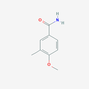 molecular formula C9H11NO2 B2670196 4-Methoxy-3-methylbenzamide CAS No. 932123-52-9