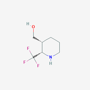 [(2S,3R)-2-(Trifluoromethyl)piperidin-3-yl]methanol