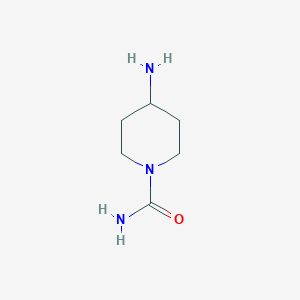 molecular formula C6H13N3O B2670209 4-Aminopiperidine-1-carboxamide CAS No. 856758-74-2