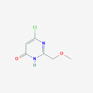 6-Chloro-2-(methoxymethyl)pyrimidin-4-ol