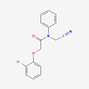 2-(2-bromophenoxy)-N-(cyanomethyl)-N-phenylacetamide