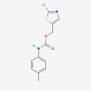 (2-chloro-1,3-thiazol-5-yl)methyl N-(4-methylphenyl)carbamate