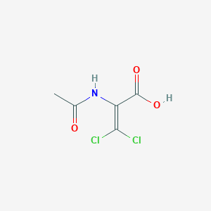 molecular formula C5H5Cl2NO3 B2670310 2-Acetamido-3,3-dichloroacrylic acid CAS No. 60388-97-8