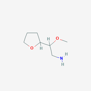 2-Methoxy-2-(oxolan-2-yl)ethan-1-amine