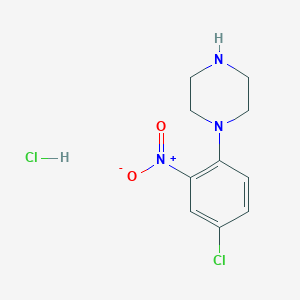 1-(4-Chloro-2-nitrophenyl)piperazine hydrochloride