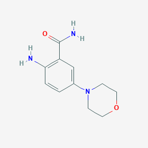 2-Amino-5-(morpholin-4-yl)benzamide