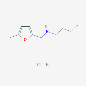 Butyl[(5-methylfuran-2-yl)methyl]amine hydrochloride