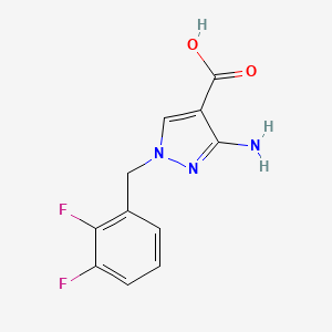 3-amino-1-(2,3-difluorobenzyl)-1H-pyrazole-4-carboxylic acid