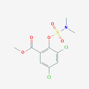 Methyl 3,5-dichloro-2-{[(dimethylamino)sulfonyl]oxy}benzenecarboxylate