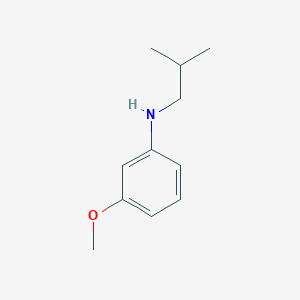 molecular formula C11H17NO B2670517 N-Isobutyl-3-methoxyaniline CAS No. 31084-56-7