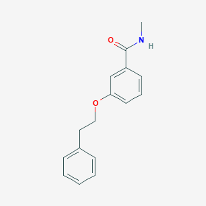 molecular formula C16H17NO2 B267060 N-methyl-3-(2-phenylethoxy)benzamide 