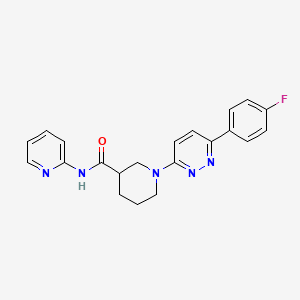 1-(6-(4-fluorophenyl)pyridazin-3-yl)-N-(pyridin-2-yl)piperidine-3-carboxamide