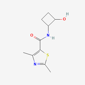 N-(2-hydroxycyclobutyl)-2,4-dimethyl-1,3-thiazole-5-carboxamide