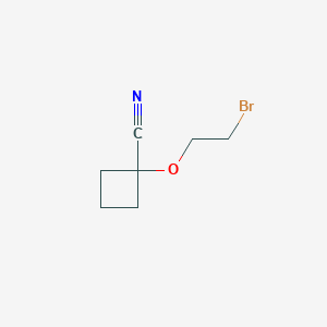 1-(2-Bromoethoxy)cyclobutane-1-carbonitrile