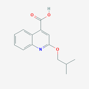 2-(2-methylpropoxy)quinoline-4-carboxylic Acid