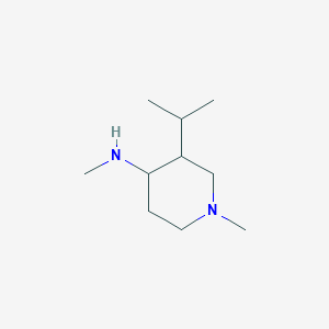 N,1-Dimethyl-3-propan-2-ylpiperidin-4-amine