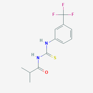 N-isobutyryl-N'-[3-(trifluoromethyl)phenyl]thiourea