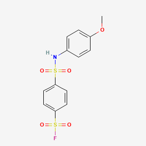 4-[(4-Methoxyphenyl)sulfamoyl]benzenesulfonyl fluoride
