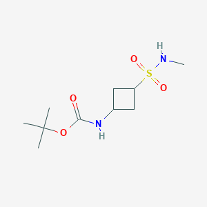 Tert-butyl N-[3-(methylsulfamoyl)cyclobutyl]carbamate