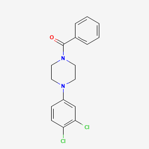 [4-(3,4-Dichlorophenyl)piperazino](phenyl)methanone