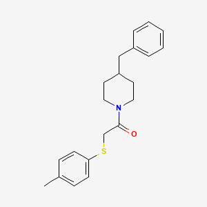 1-(4-Benzylpiperidin-1-yl)-2-(p-tolylthio)ethanone