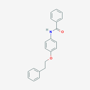 molecular formula C21H19NO2 B267110 N-[4-(2-phenylethoxy)phenyl]benzamide 