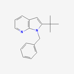1-benzyl-2-(tert-butyl)-1H-pyrrolo[2,3-b]pyridine