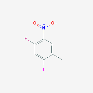 1-Fluoro-5-iodo-4-methyl-2-nitrobenzene