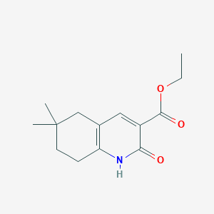 Ethyl 6,6-dimethyl-2-oxo-1,5,7,8-tetrahydroquinoline-3-carboxylate