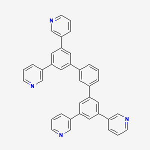 molecular formula C38H26N4 B2671214 B3PyPB CAS No. 1030380-38-1
