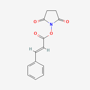 1-{[(2E)-3-phenylprop-2-enoyl]oxy}pyrrolidine-2,5-dione