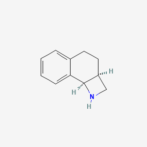 molecular formula C11H13N B2671242 (2As,8bR)-1,2,2a,3,4,8b-hexahydronaphtho[1,2-b]azete CAS No. 2416218-62-5