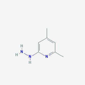 2-Hydrazinyl-4,6-dimethylpyridine