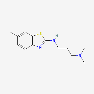 N-[3-(dimethylamino)propyl]-6-methyl-1,3-benzothiazol-2-amine