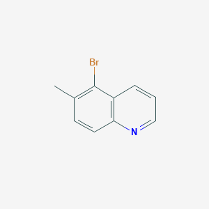 molecular formula C10H8BrN B2671469 5-Bromo-6-methylquinoline CAS No. 65513-45-3